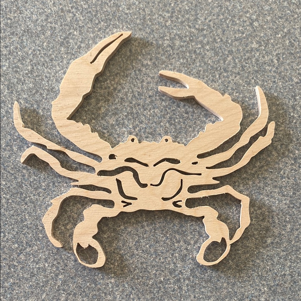 Maryland Crab Wooden Wall Decor